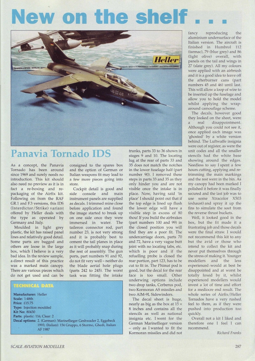 Scale Aviation Modeller International 1995-06